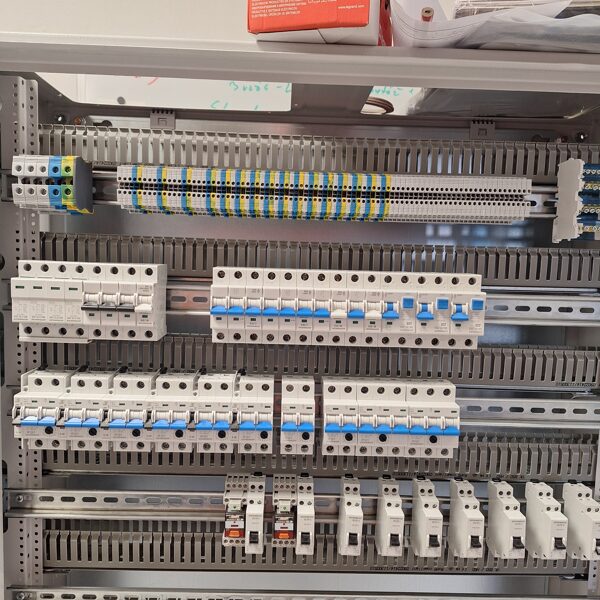 Distribution board before